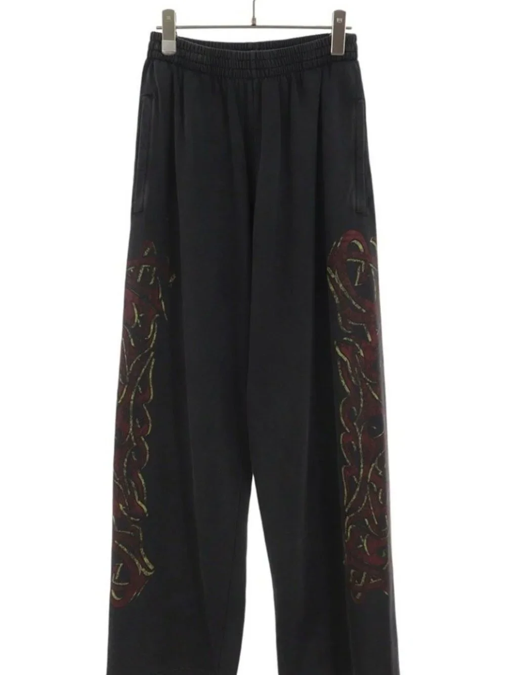 Balenciaga Art Print Sweatshirt Baggy Long Pants